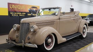 1936 Ford Cabriolet Convertible  For Sale  39900 [upl. by Latsyrcal]