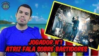 Jogador n°1 atriz fala sobre interpretações no mundo virtual do filme [upl. by Faxan867]