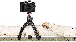 Joby JB01507 GorillaPod 3K Kit Compact Tripod 3K Stand and Ballhead 3K for Compact Mirrorless Came [upl. by Nohsav399]