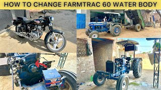 Farmtrac 60 Water Body Problem Solved Bullet Bs 6 Pataka 💥 Sound [upl. by Gnat]