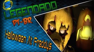 FNAF Song  Halloween at Freddys  TryHardNinja LEGENDADO PT BR [upl. by Elwood]