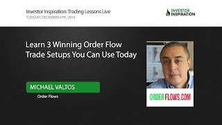 Learn 3 Winning Order Flow Trade Setups You Can Use Today  Michael Valtos [upl. by Barram581]