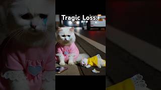 Tragic Loss A Mothers Heartbreaking Farewellcute cat ai catlover catvideos emotionalstory [upl. by Inahet]