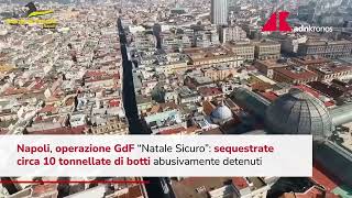 Napoli sequestrate 10 tonnellate di fuochi dartificio [upl. by Bengt372]