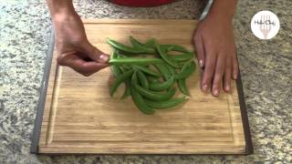 How to prepare sugar snap peas [upl. by Ardenia]