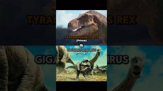 Tyrannosaurus rex vs Giganotosaurus [upl. by Eendys]