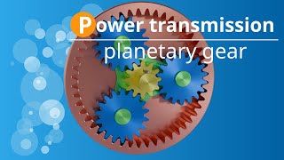 How does a planetary gear work  Design and operating principle simply explained [upl. by Octavie]