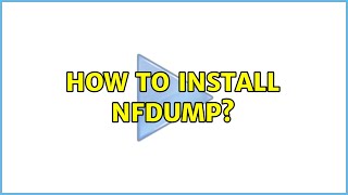 Ubuntu How to install nfdump [upl. by Sup803]