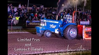 Tractor Pulling  Limited Prostocks  Compact Diesels from Great Eccleston 2024 [upl. by Ocsisnarf]