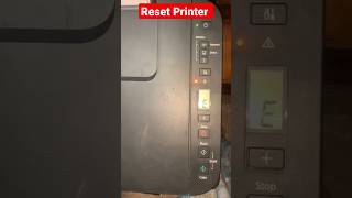 How to Fix Canon G2010 G3010 Printer Red light Blinking shorts [upl. by Afira823]