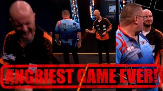 THE ANGRIEST DARTS MATCH EVER 🤬 [upl. by Gorey]