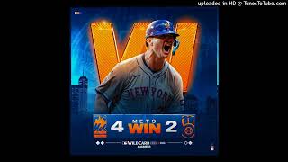 ESPN 880WCBS 1011HD2 Broadcast of MLB Wild Card Game 2024 Game 3 New York Mets vs milwaukee [upl. by Ahsienat]