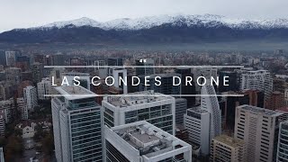 LAS CONDES DRONE DESDE ISIDORA GOYENECHEA  SANTIAGO DE CHILE [upl. by Hanonew]