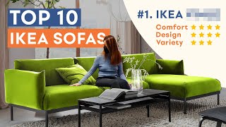 Top 10 IKEA Sofas Of The Year  Reviewing the Most Popular Models 2022 Update [upl. by Danyluk]