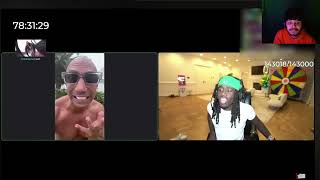 Kai Cenat gets swatted  Kai Cenat goes live with Fousey  Is FouseyTube really going crazy [upl. by Mohr]