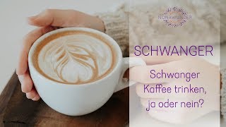 Schwanger Kaffee trinken  ja oder nein [upl. by Sumerlin309]