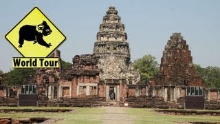 Voyage en Thailande Temple Khmer Prasat Phimai Maryse amp Dany © Youtube [upl. by Maribelle]