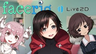 Am I Kawaii  FaceRig Anime  FaceRig Live 2d Workshop Review [upl. by Rramahs136]