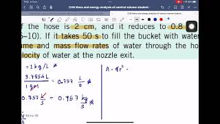 Mass amp Energy analysis of control volume open system24 [upl. by Eimam798]