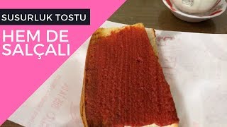 SALÇALI TOST NASIL YAPILIR Susurluk  Düzdağ Tost [upl. by Airamalegna]