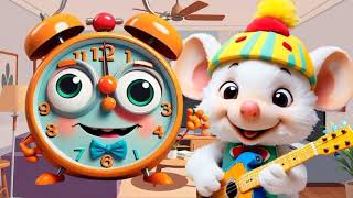 Hickory dickory dock Rhymes Poem 11  KK  Nursery Rhymes amp Cocomelon Song  Hickory dickory dock [upl. by Fredia]