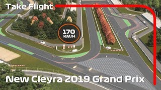 A Birds Eye View of New Cleyra F1 Grand Prix 2019 Cities Skylines [upl. by Pihc177]