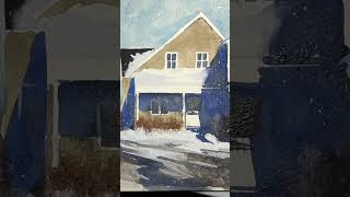 Watercolor demo art peindre painting watercolor aquarela [upl. by Bret635]