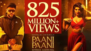 Badshah  Paani Paani Trending Hit with Jacqueline Fernandez [upl. by Cattier643]