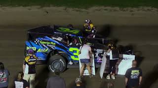 083124 Sportsman Feature at Can Am Speedway [upl. by Ettennil153]