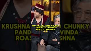 Krushna Abhishek Roasted Chunky Pandey😂kapilsharma govinda krushnaabhishek chunkypandey shorts [upl. by Jacie]