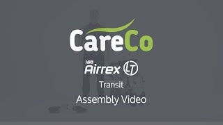 IGO Airrex LT Transit Wheelchair Assembly Video [upl. by Lacefield]