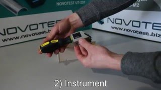 Cross Cut Adhesion Tester NOVOTEST AN1 Video review [upl. by Schilit124]