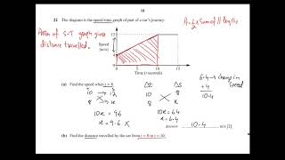 Kinematics Graphs Conversion Explained Part 3 Example Question [upl. by Irahcaz]