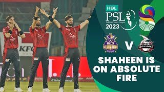 Shaheen Afridi Is On Absolute Fire  Quetta vs Lahore  Match 10  HBL PSL 8  MI2T [upl. by Melmon]