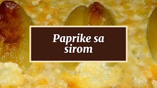 Paprike sa sirom [upl. by Aserehtairam]