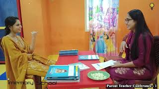 Kindergarten Parent Teacher Conference  IMEMORY SCHOOL  NELLORE [upl. by Corabel154]