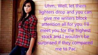 Lighters Eminem feat Bruno Mars amp Royce Da 59 cover Megan Nicole and DeStorm lyrics [upl. by Ahab]