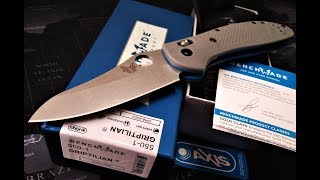 Копия ножа Benchmade Griptilian 5501China Лучше один раз увидеть [upl. by Jer]