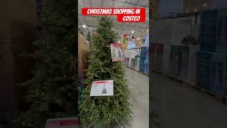 Christmas shopping in Costcoshortvideo shorts costco costcoshopping christmastree christmas [upl. by Gnihc]