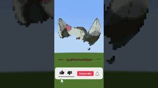 OMG Pokemon PixelArt reveal 375🧨🔥🧨 minecraft Shorts satisfying [upl. by Acissehc]