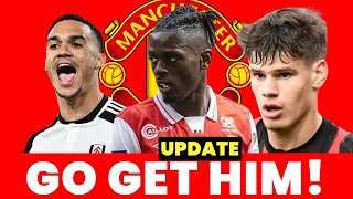 LOCKO OR KERKEZ Man United’s LEFTBACK Targets [upl. by Shepp752]