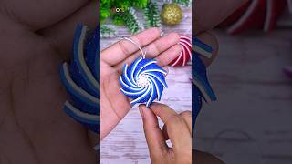 Easy Christmas Craft🎅Xmas Tree Ornaments Ideas DIY🎁Foamiran Crafts at Home christmas diy craft [upl. by Danielle]