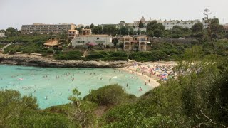 Beach Cala Mandia  Mallorca 2018 [upl. by Ocirderf]