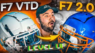 Worth the Upgrade Schutt F7 20 VS VTD Helmet Review [upl. by Tracee847]