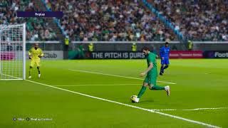 Greek team scores goals very easily  PES 2021 GAMEPLAY [upl. by Fugazy]