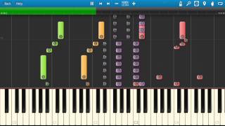 Perry Mason  TV Theme Tune  Piano Tutorial  Synthesia Cover [upl. by Rogers]