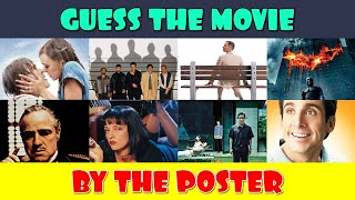 Guess the Movie by the Movie Poster  Iconic Movie Posters Quiz [upl. by Nahum]