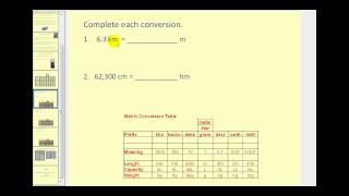 Metric Unit Conversion [upl. by Meli]