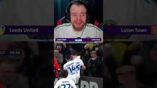 A comfortable win this time Leeds vs Luton goal reactions [upl. by Namzaj]