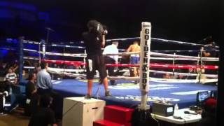 Jleon Love vs Tyrone Selders Round 6 TKO [upl. by Dorlisa]